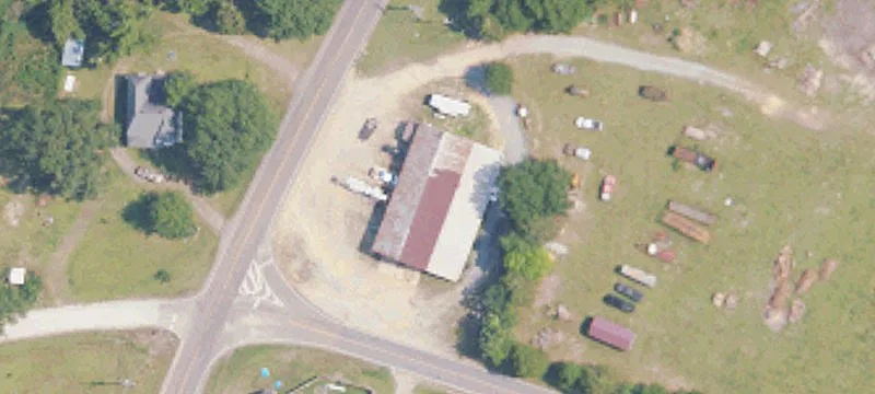 All-Metal Auto Shop with Office Area