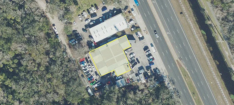 Collision Repair Center with Real Estate