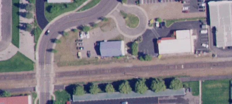 Industrial Shop with Vehicle Hoists