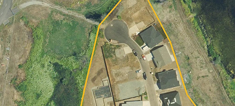 Oversized Corner Cul-de-Sac Lot