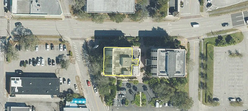 Downtown Office Building With Parking
