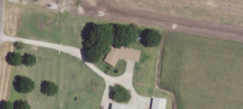 Ranch Property with Metal Barns