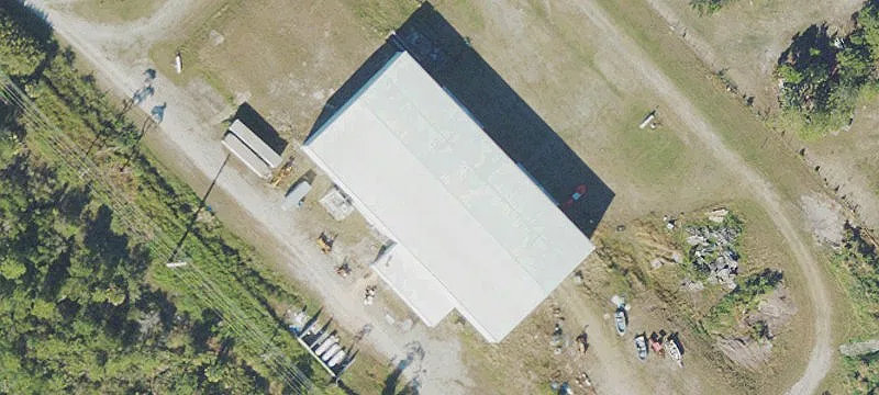 Industrial Warehouse with Roll-Up Doors