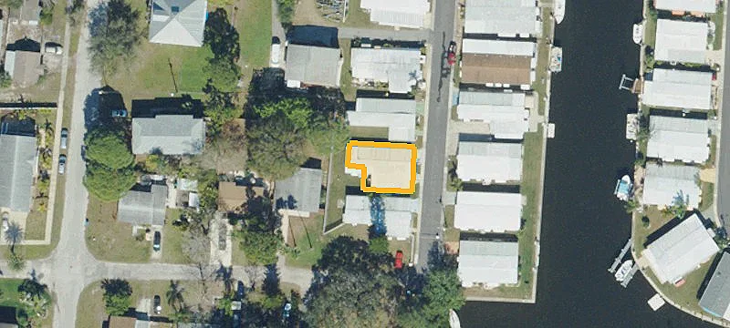 Waterfront Mobile Home Lot