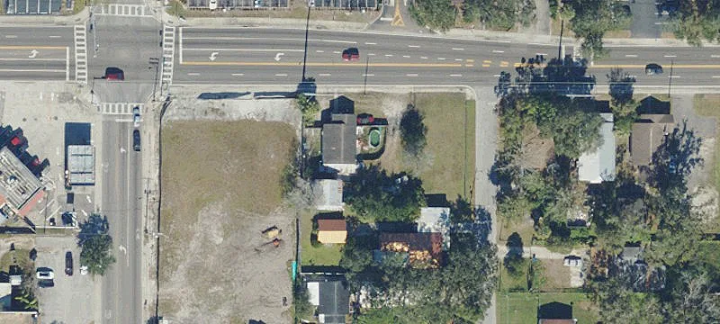 Signalized Corner Development Land