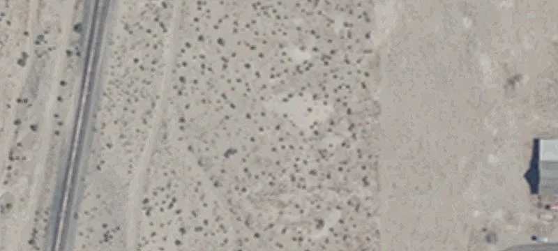 Flat Desert Land Parcel