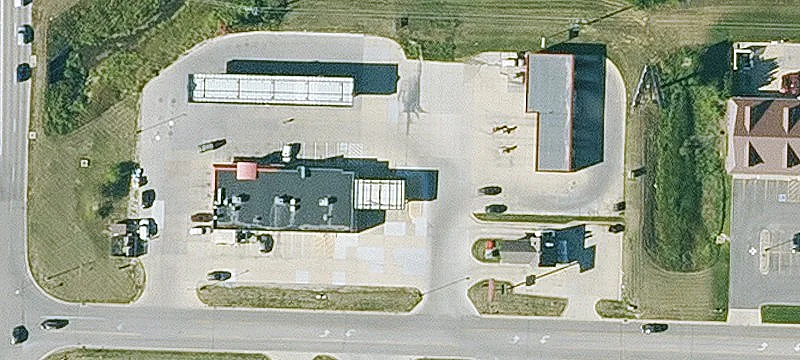 Former Bank Drive-Through Space