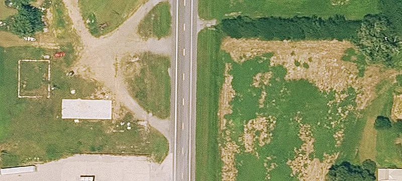 Commercial Land with Concrete Pads