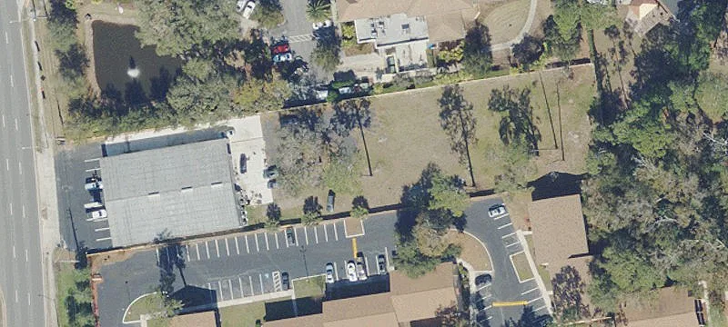 Retail Store Building with On-Site Parking
