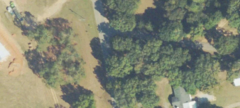 Residential Land Tract with Driveway