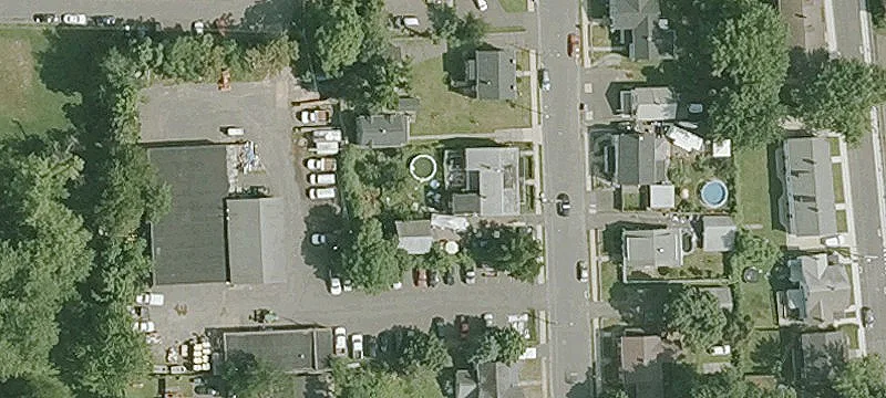 Four-Unit Brick Apartment Building