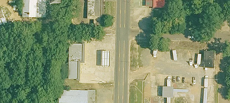 Remodeled Gas Station and Fish Market