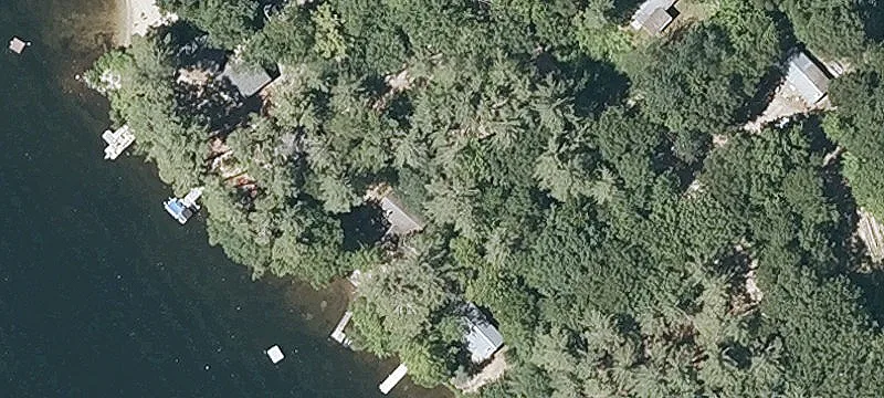 Private Waterfront Land with Two Homes