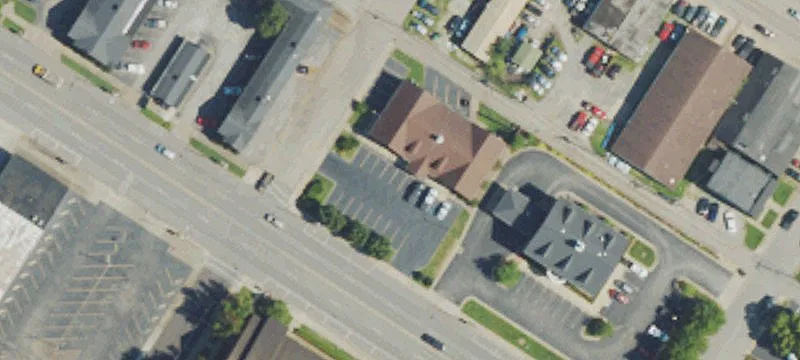 Freestanding Brick Office Building