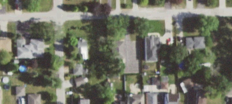 Brick Community Building on Lot