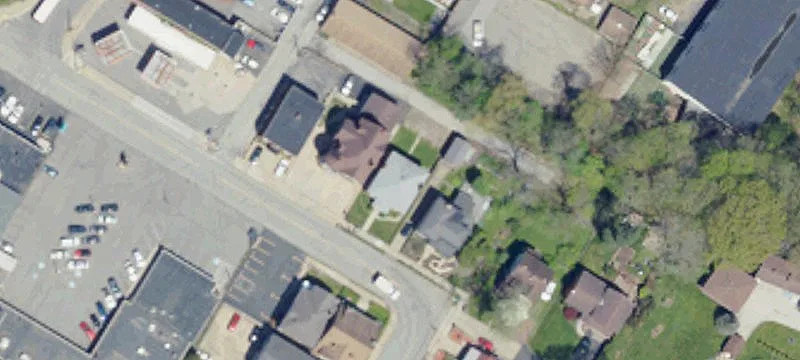 Four-Unit Brick Apartment Building