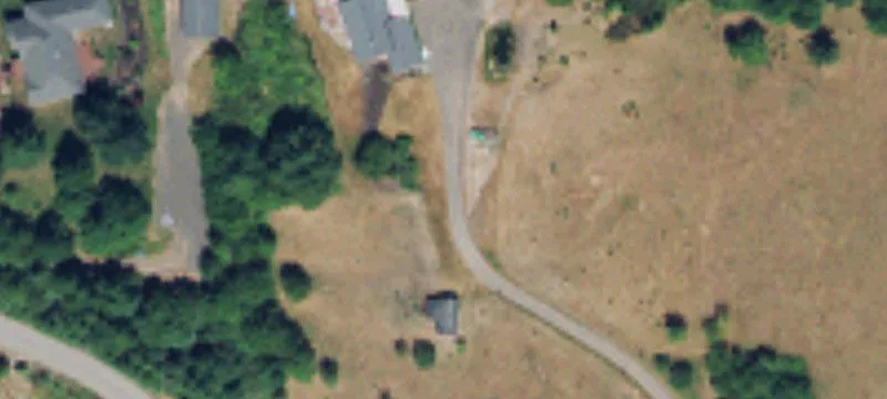 Fenced Residential Building Lot