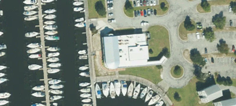 Waterfront Commercial Building with Parking