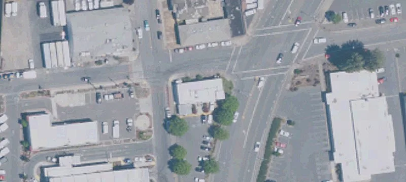 Retail or Office Suite with Fenced Lot