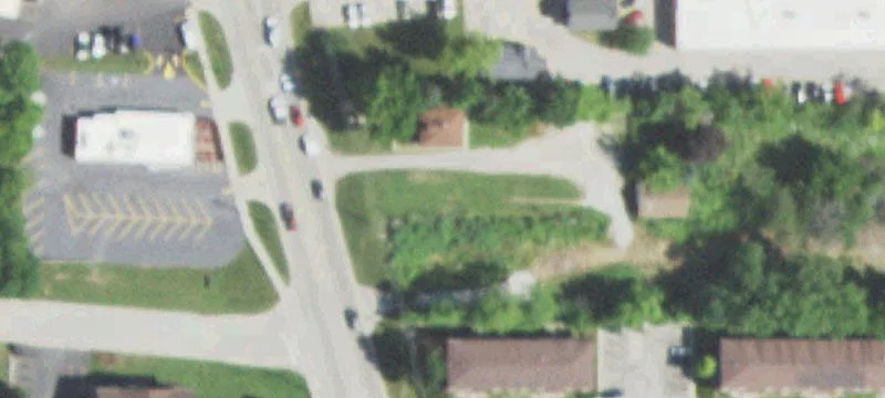 Business-Zoned Land with Curb Cuts