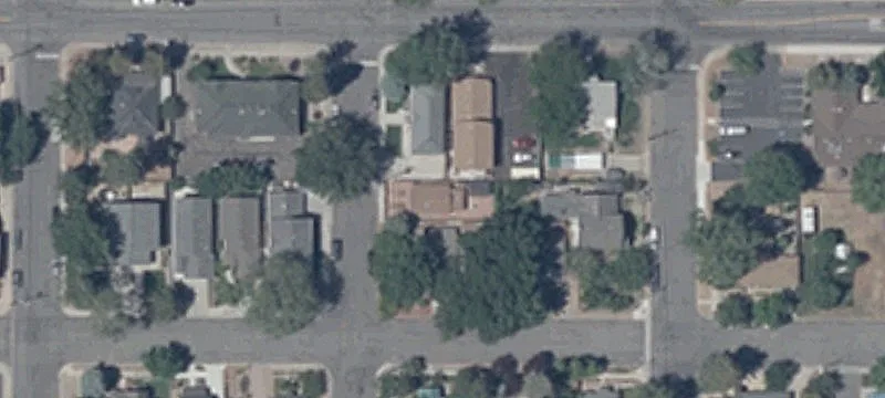 Corner Lot Salon Office Building