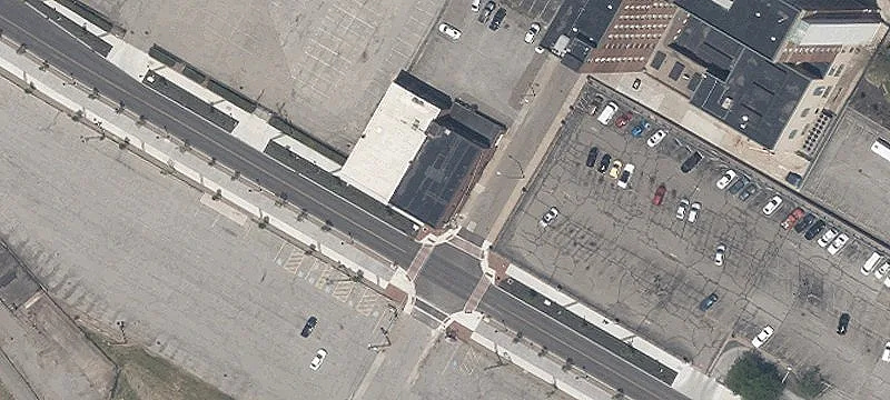 Connected Downtown Restaurant and Tavern Building