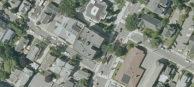 Five-Story Brick Apartment Building
