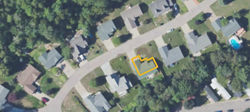 Elevated Wooded Homesite Lot