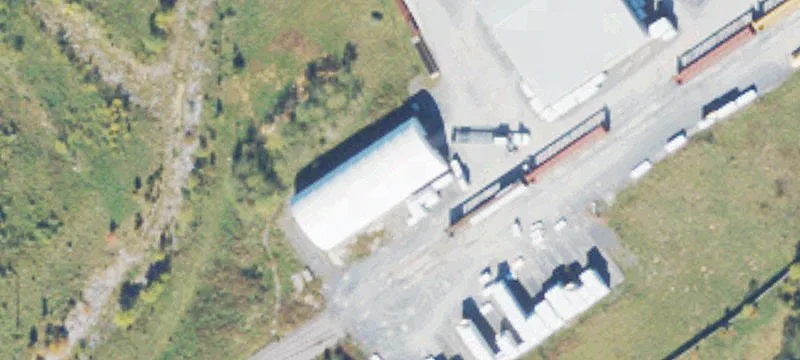 Double-Height Warehouse with Oversized Doors