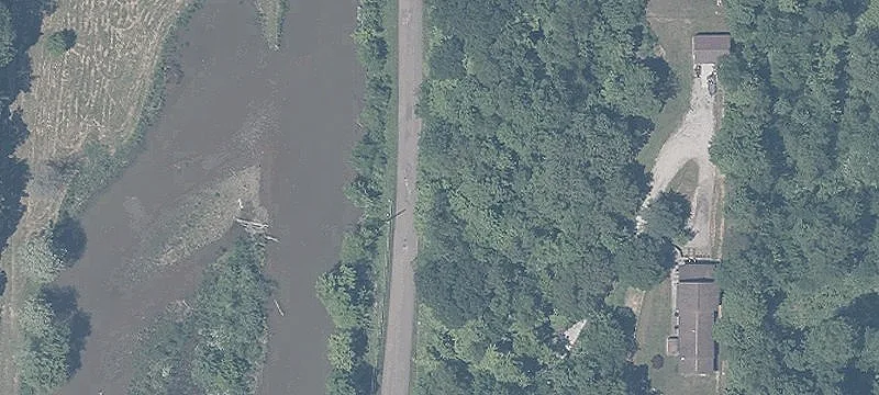 Waterfront Land with Unfinished Garage