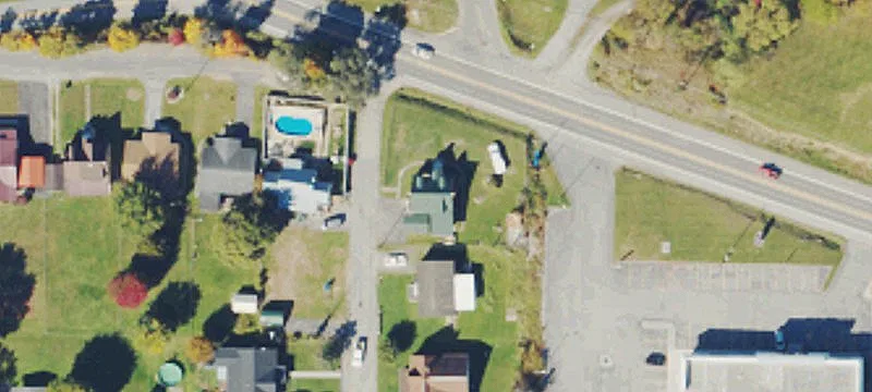 Corner Office Building with Carport