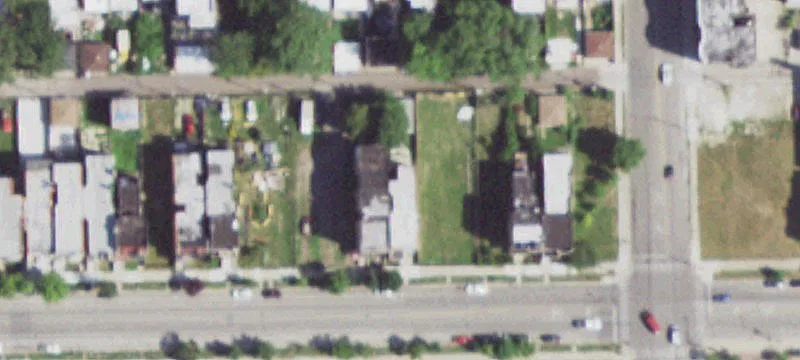 Brick Two-Flat Greystone Duplex