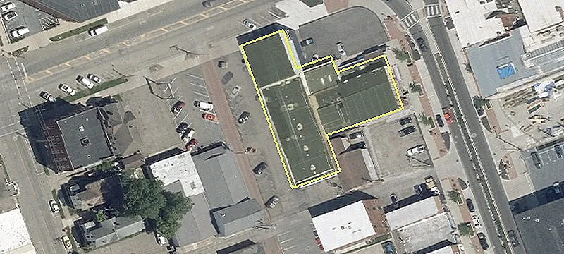 Downtown Retail Building with Parking