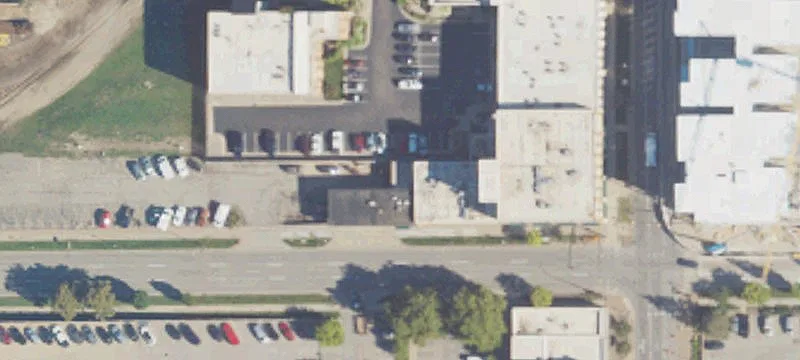 Downtown Corner Office Building