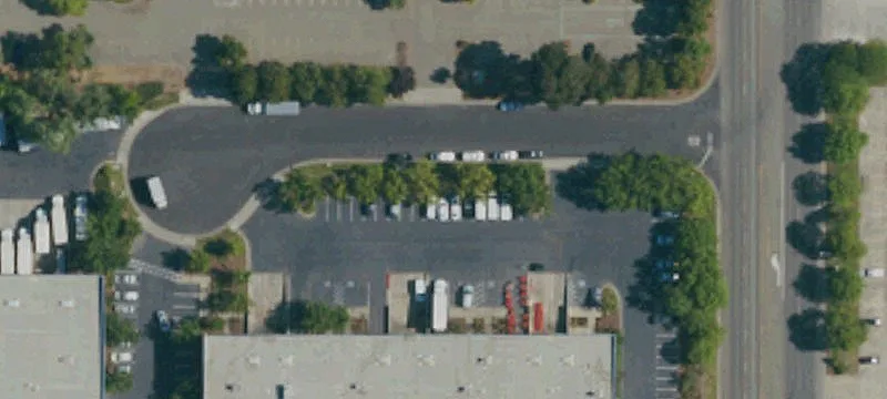Industrial Warehouse with Coolers