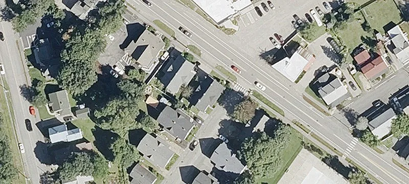 Two-Family Duplex on Corner Lot