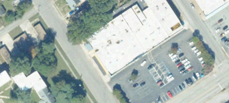Lighted Corner Retail Center