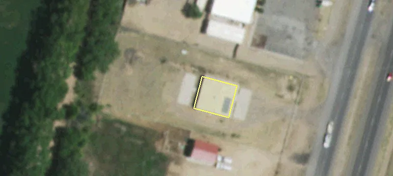 Zoned Commercial Land with Metal Building