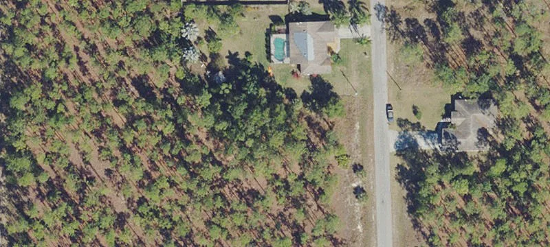 Residential Homesite on Dead-End Street