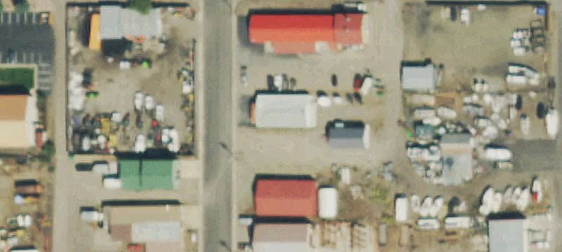 Industrial Warehouse with Drive-Through