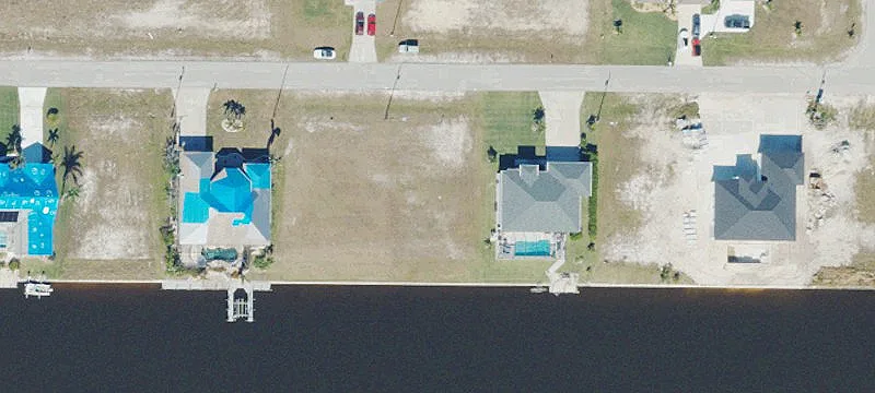 Waterfront Canal Home Site