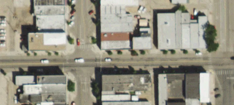 Corner Storefront with Two Frontages