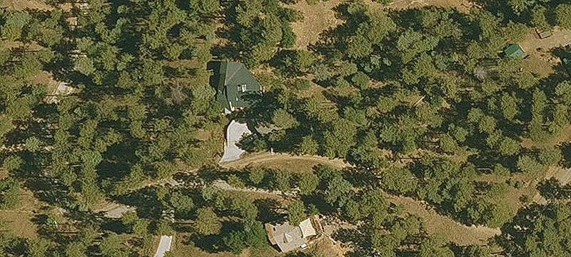 Wooded Hillside Cabin Lot