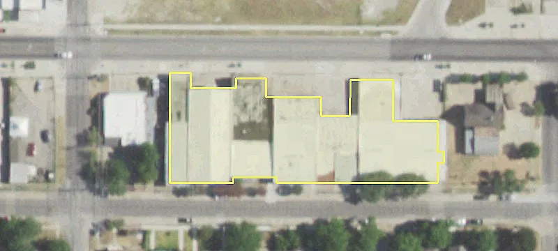 Freestanding Retail Corner Building