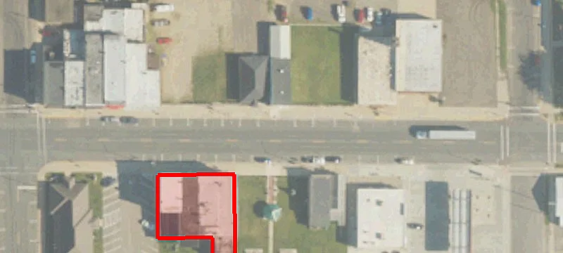 Downtown Corner Retail Building