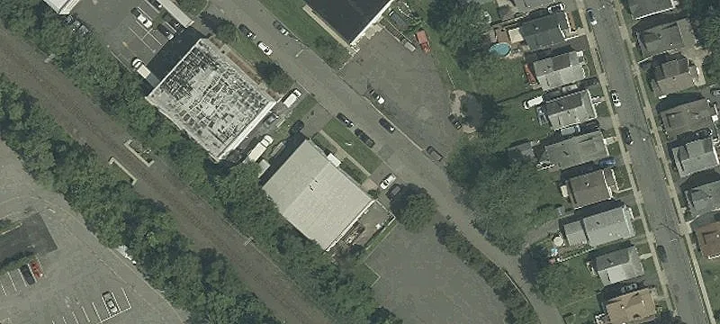 Warehouse with Drive-In Overhead Door