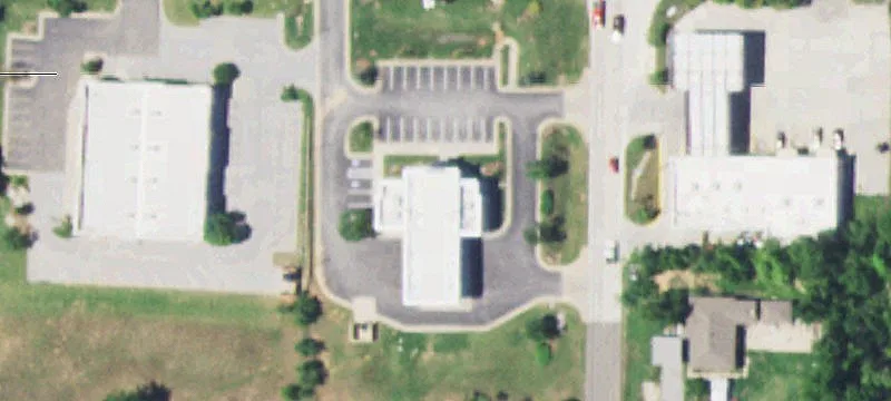 Bank Building with Drive-Through