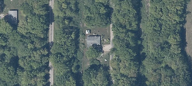 Wooded Land Parcel with Driveway Culvert
