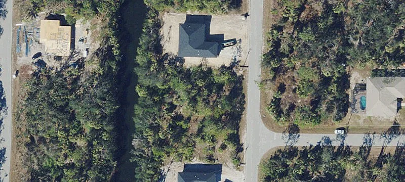 Canal-Front Waterfront Land Lot