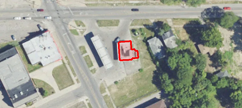 Corner Lot Citgo Gas Station